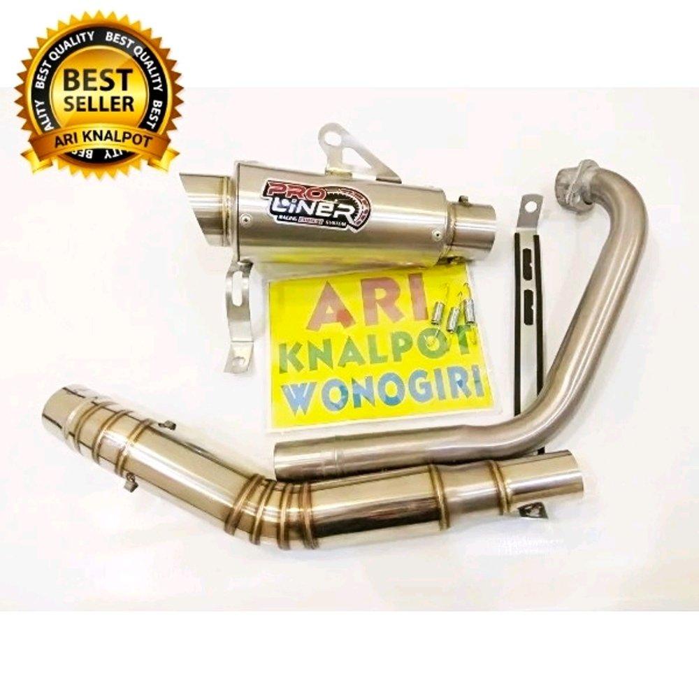 KNALPOT PROLINER TR1 CB100 GL PRO GL MAX KNALPOT RACING PRO LINER TR1 SHORT