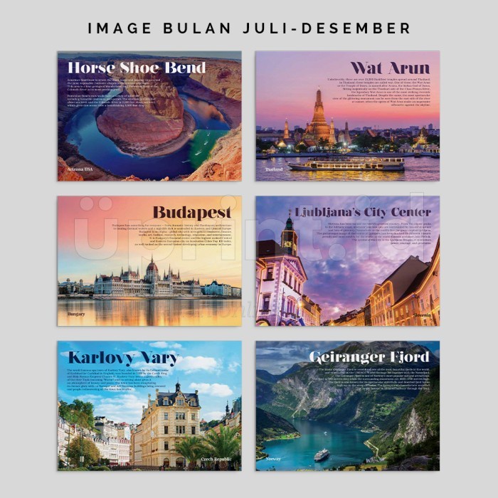 

Kalender 2024 | Kalender Meja A5 Landscape 13 Lembar | KMLT-032