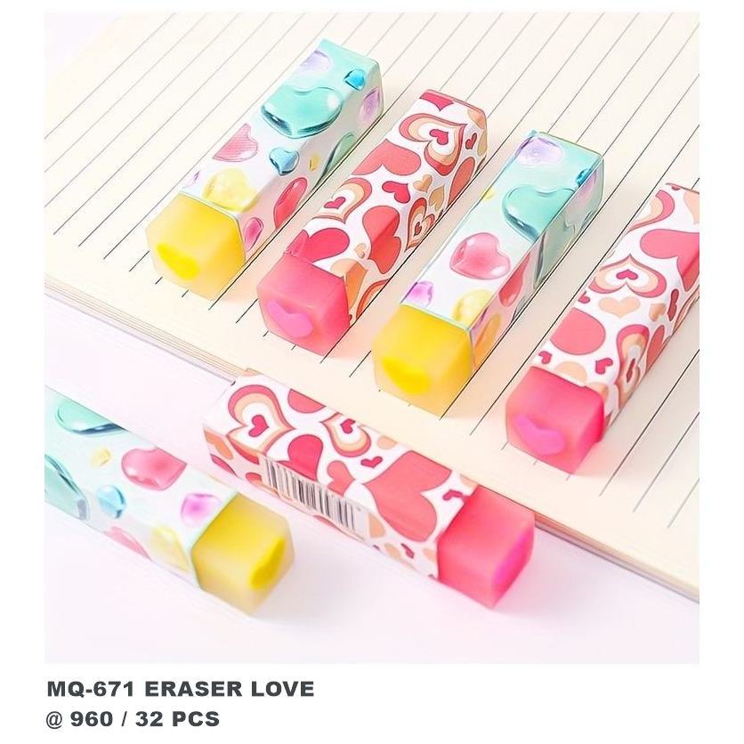 

32pc Penghapus Jelly Fancy Love Dinosaurus