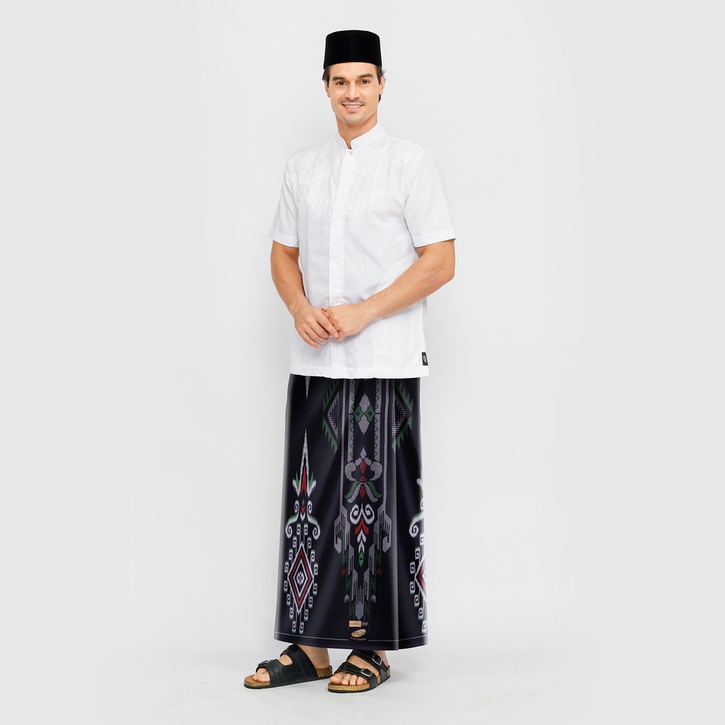 Sarung ATLAS Super Premium 920 A9 CKA Hitam Hijau
