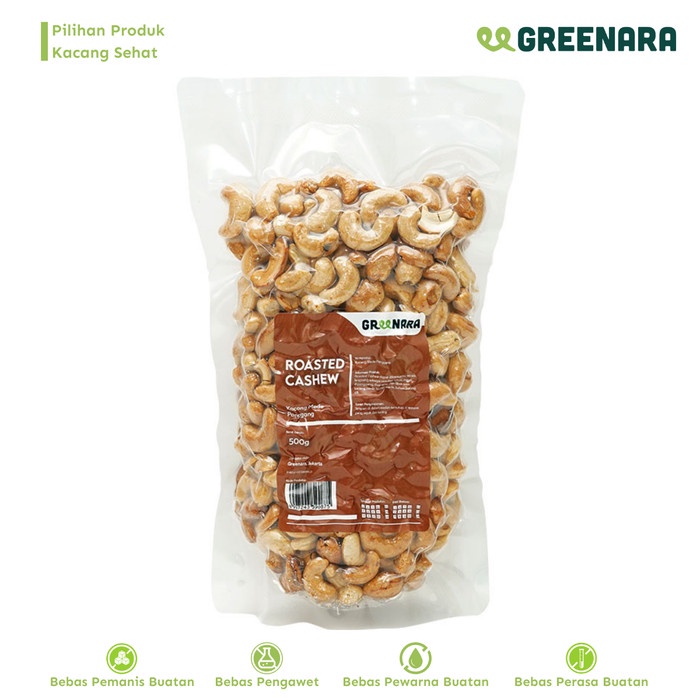 

[PREMIUM] Kacang Mede Panggang 500gr / Roasted Cashew KUALITAS TERBAIK