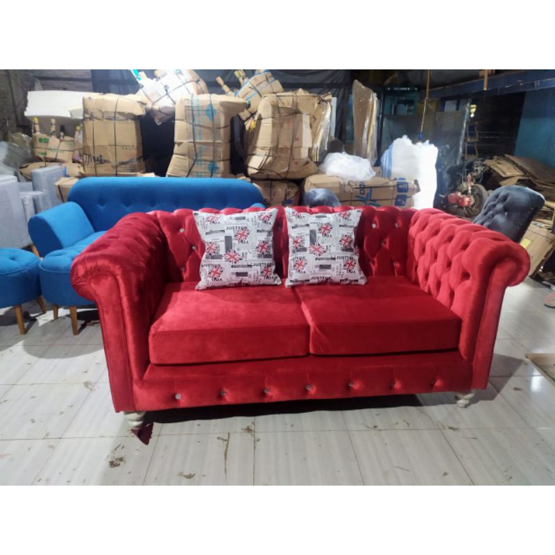 Sofa Tamu Minimalis Chester Sofa Tamu Modern Elegant