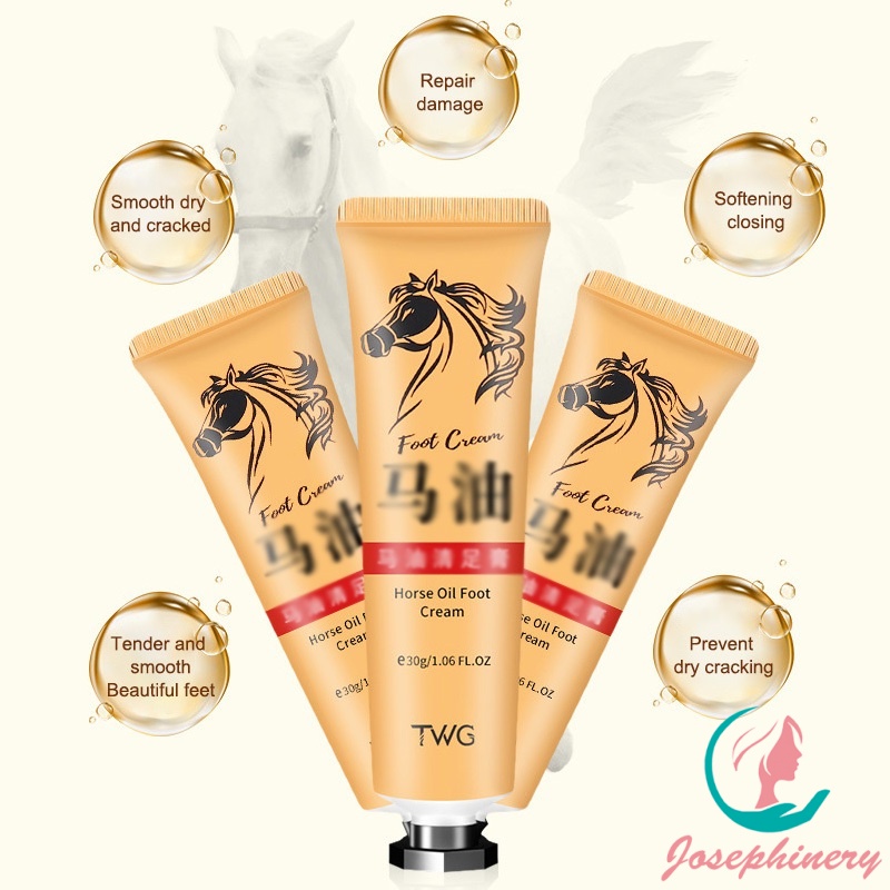 [JO]TWG Foot Cream Horse Oil/ Krim Lotion Pelembab Kulit Kaki Kering Kasar Anti Keriput/ Obat Kaki P
