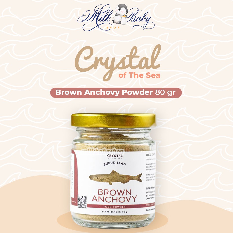 Crystal Of The Sea Brown Anchcovy Powder