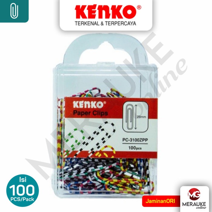 

KENKO Paper Klip PC-3100ZPP Zebra