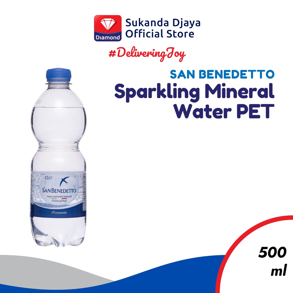 

San Benedetto Sparkling Mineral Water PET 500 ml