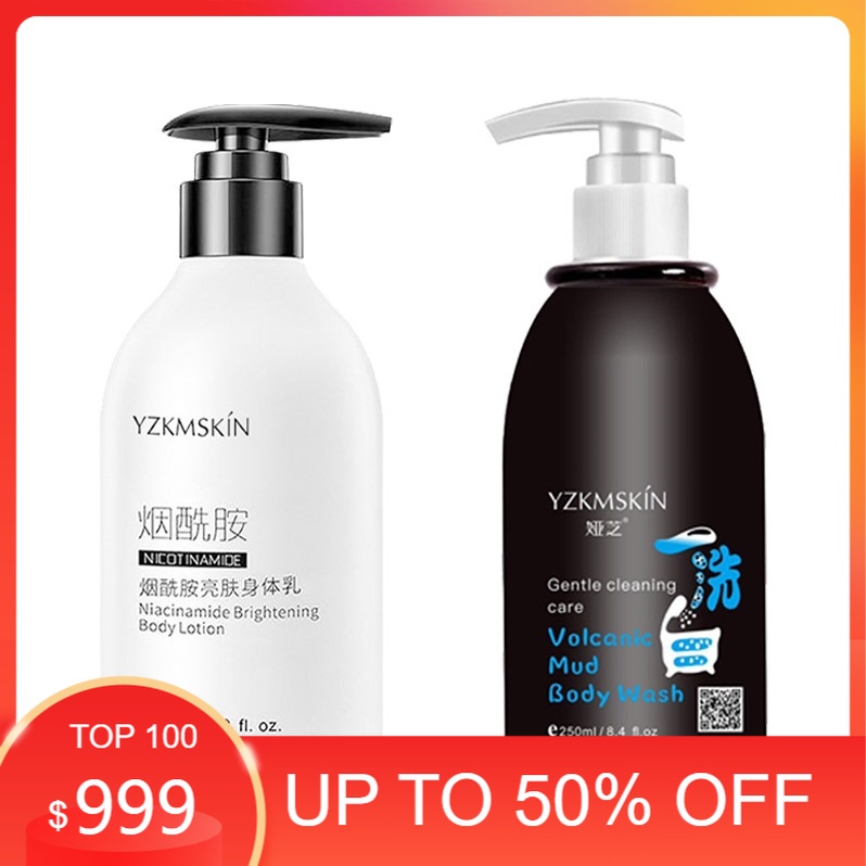 YZKMSKIN Hand And Body Lotion Pemutih Korea Whitening Niacinamide Body Lotion