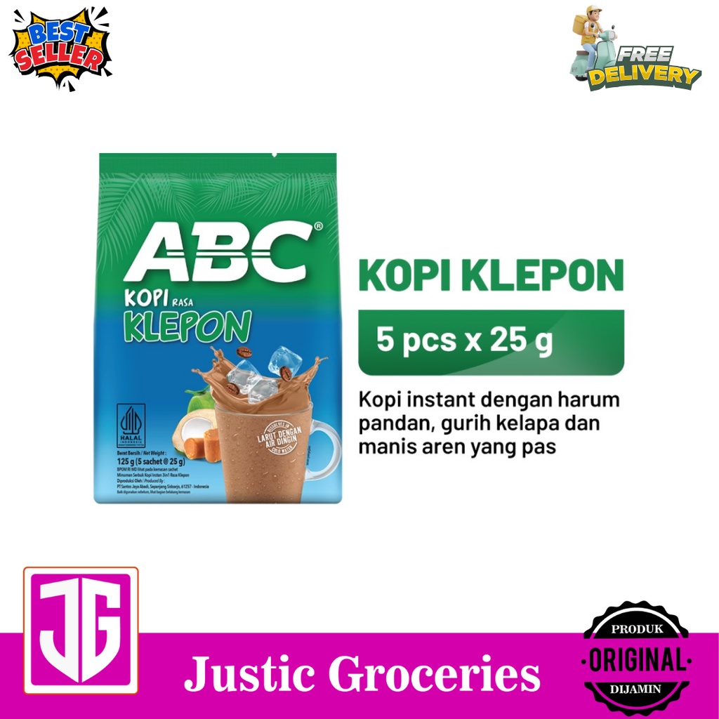 

ABC Kopi Klepon 1 Bag (5 x 25 gram)