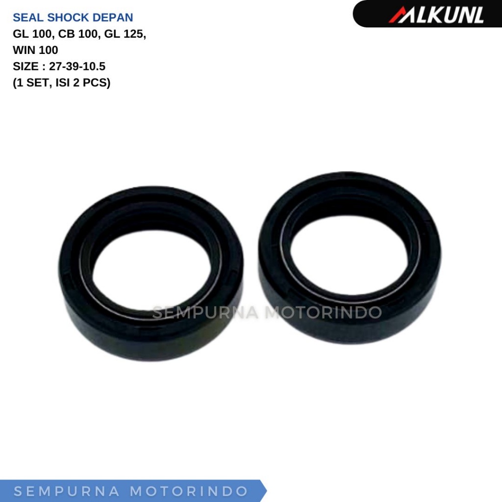 SEAL SHOCK DEPAN GL 100 CB 100 GL 125 WIN 100 - MLKUNL