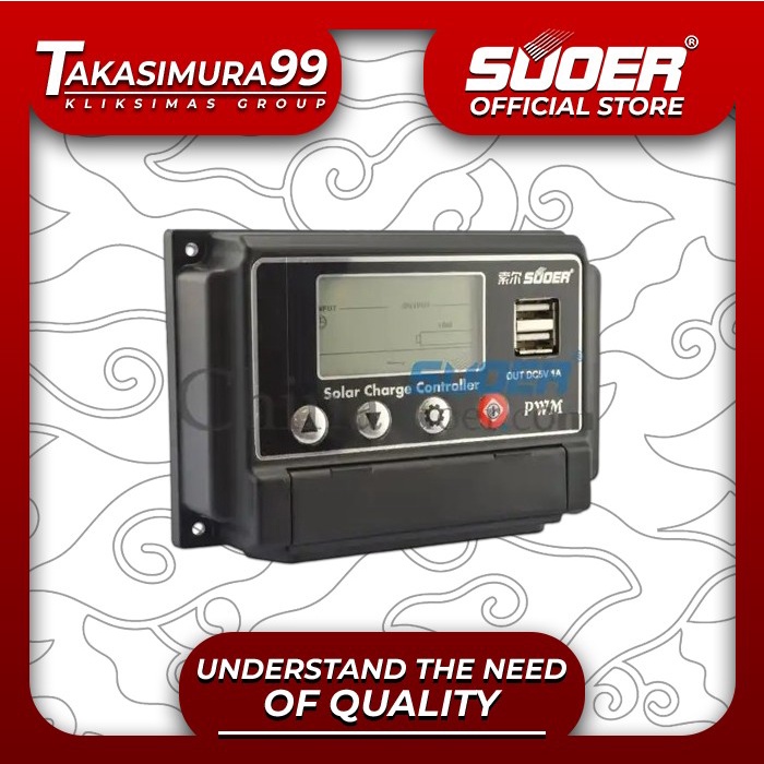 SUOER CONTROLLER CHARGER ST-W 4810 10A