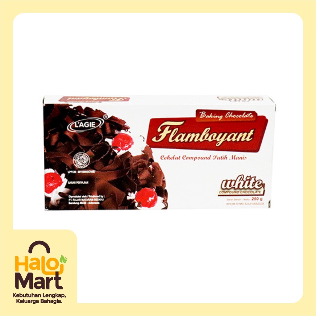 

LAGIE FLAMBOYANT WHITE 250GR