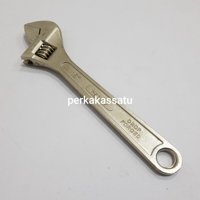 KUNCI INGGRIS 15 INCI 15" 375MM WATELY ADJUSTABLE WRENCH 15" 15 INCI