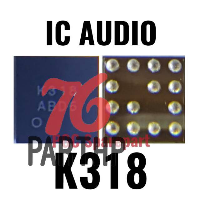 IC Audio K318 Xiaomi Redmi 4A - Redmi Note 4X