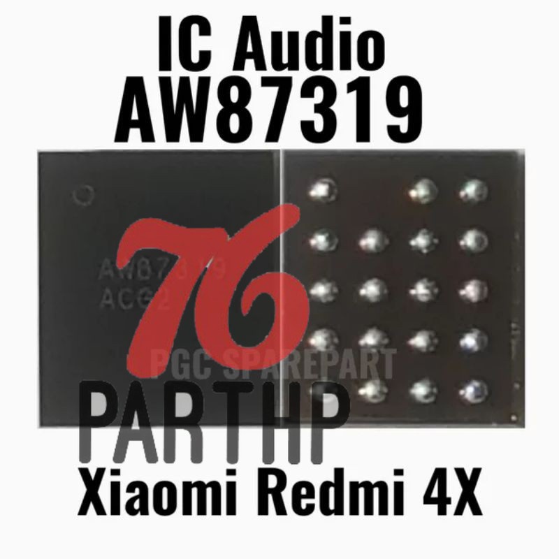 Original  IC Audio AW87319 - AW-87319 Xiaomi Redmi 4X