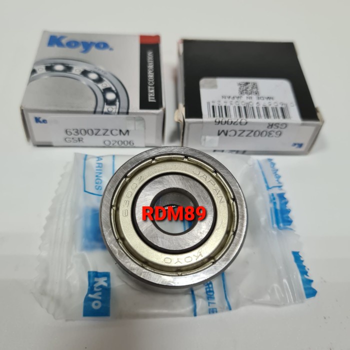BEARING 6300 ZZ KOYO 6300ZZ KOYO