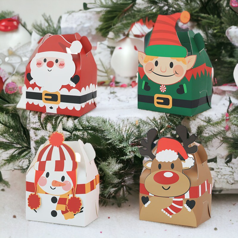 

(DELIN) Paper Bag Natal Goodie Bag Natal Kotak Kado Natal Kotak Souvenir Natal Merry Christmas
