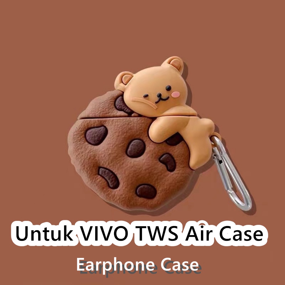 Utility Untuk VIVO TWS Air Case Tahan terhadap jatuh kartun Pikachu Soft Silicone Earphone Case Cove