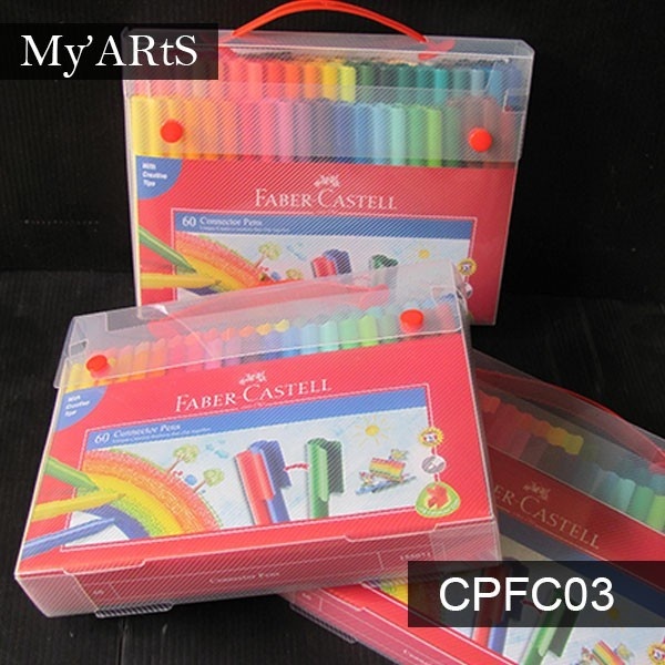 

Faber Castell Connector Pen 60 Warna Spidol Marker Mewarnai Myarts
