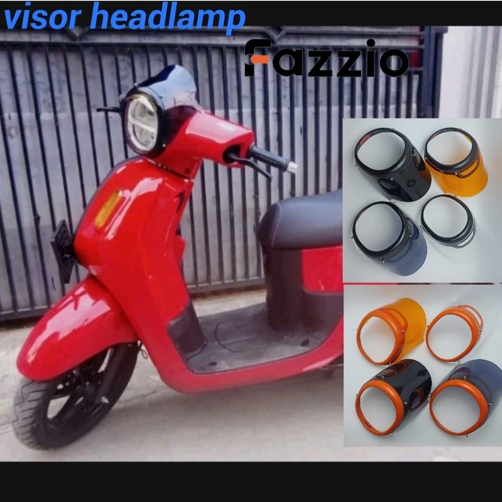 Visor Fazzio Cover Headlamp Fazzio Topi Fazzio Whinsield Fazzio