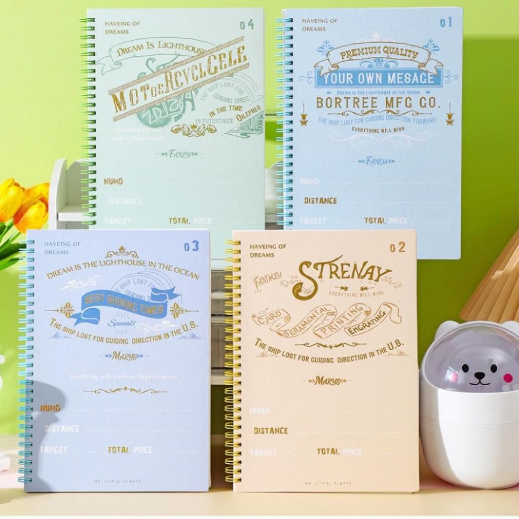 

BOBOMART 1 PCS BUKU TULIS RING A5 DEPAI DP2880 80 LEMBAR SPIRAL NOTEBOOK MURAH BUKU CATATAN