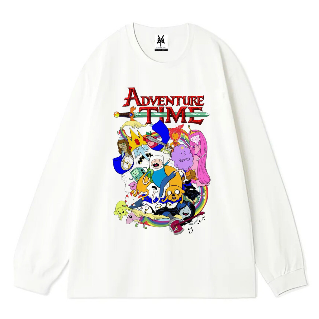 Patternmerch "adventure time" Oversize T-Shirt | Longsleeve Oversized | Kaos