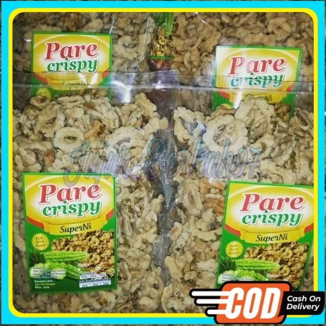 

Keripik pare 1 kilogram Sehat Nagihi Camilan Pare crispy