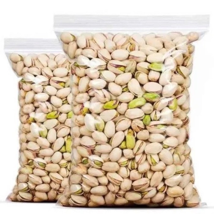 

READY STOCK!!! Pistachio Roasted (Kacang Pistacio) 1 kg Kacang Fustuk Arab Premium - 500 gr