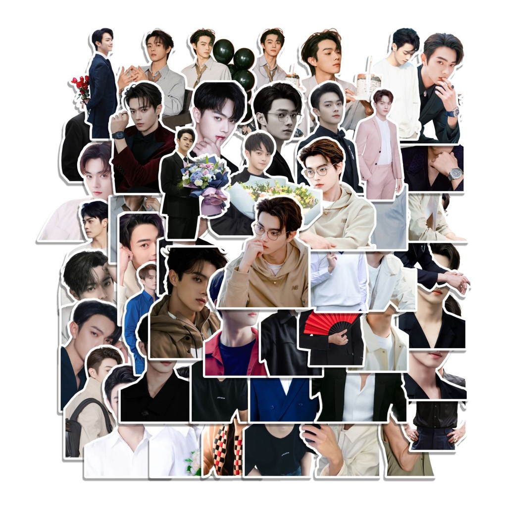 

COD 50 Pcs Stiker XU KAI Chinese Actor/Aktor China Drachin Lucu Anti Air Untuk Dekorasi Notebook Sepeda Skateboard Handphone