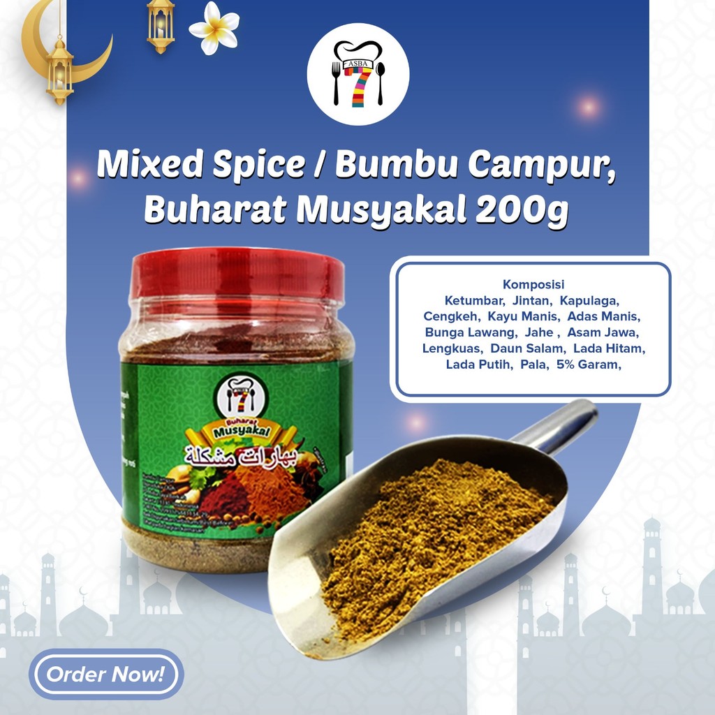 

ASBA BUMBU SPICES MIXED 200 GR