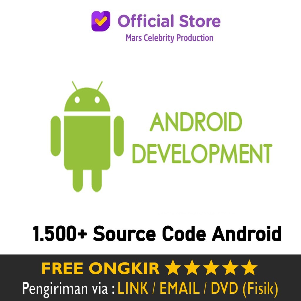 Kumpulan 1.500 Source Code Android Studio + Unity5 + BONUS