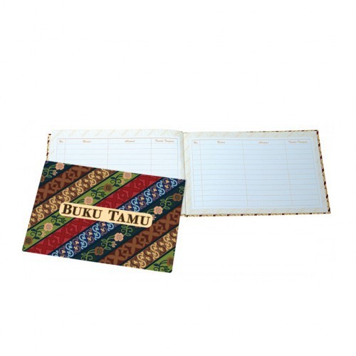 

Buku Daftar Tamu / Guest Book Kecil Tanpa Spiral