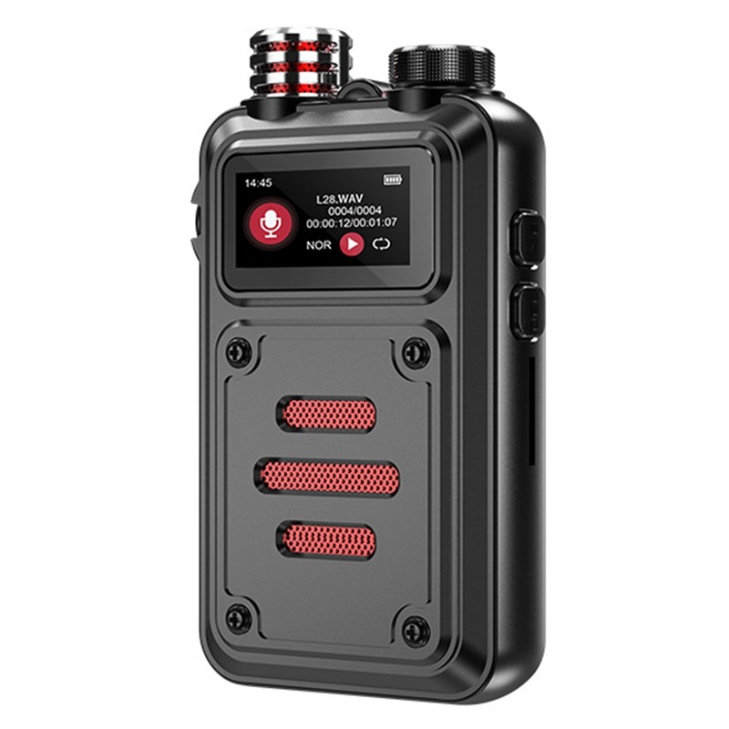 F33 32GB Professional Mini Digital Voice Recorder Smart Sound Activated Ditach Espia DSP Noise Reduc