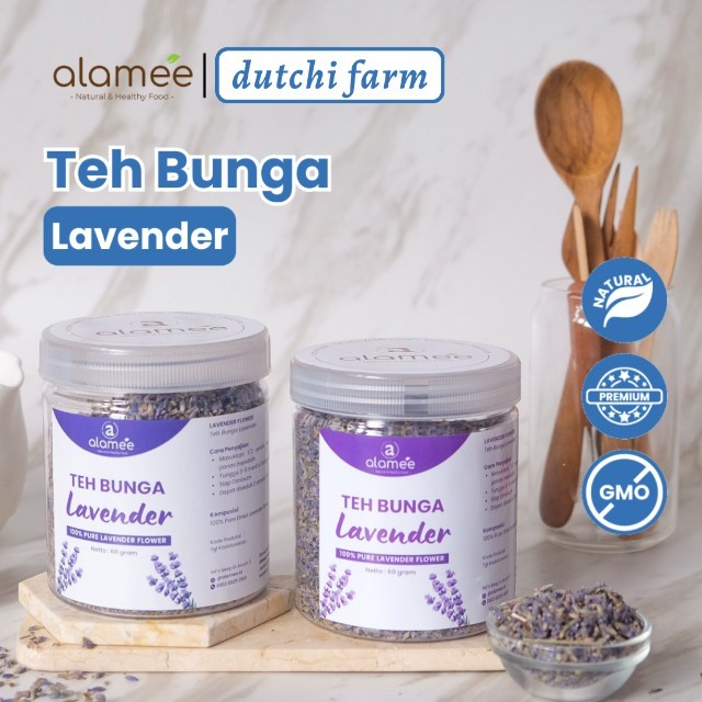 

TEH BUNGA LAVENDER INSOMNIA TEA ORGANIK KERING DRIED FLOWER ANXIENTY CEMAS KCEMASAN ALAMI Dutchi Farm