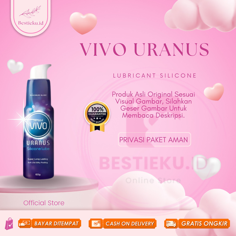 Bestiku Online - Vivo Uranus Lubricant 60g/Gel Pelumas