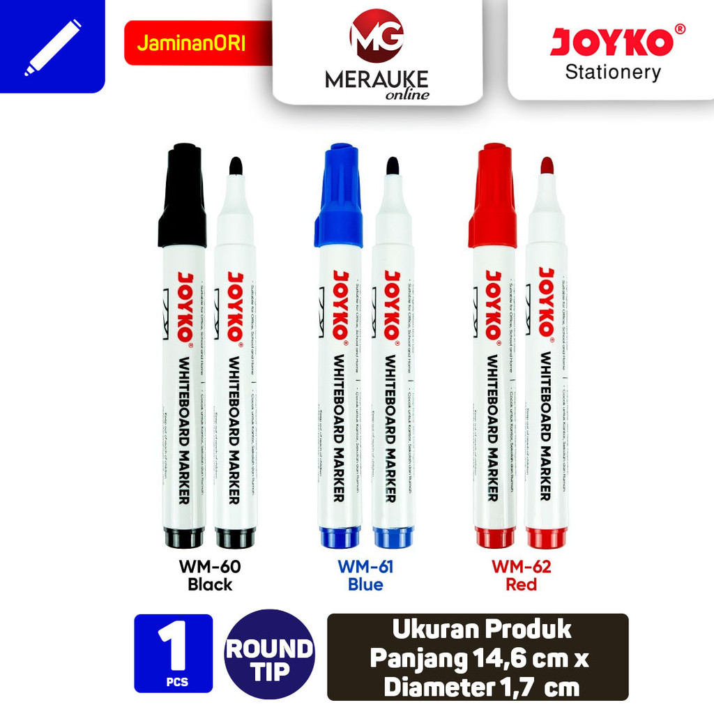 

JOYKO Spidol Papan Tulis Whiteboard Marker WM 60~62