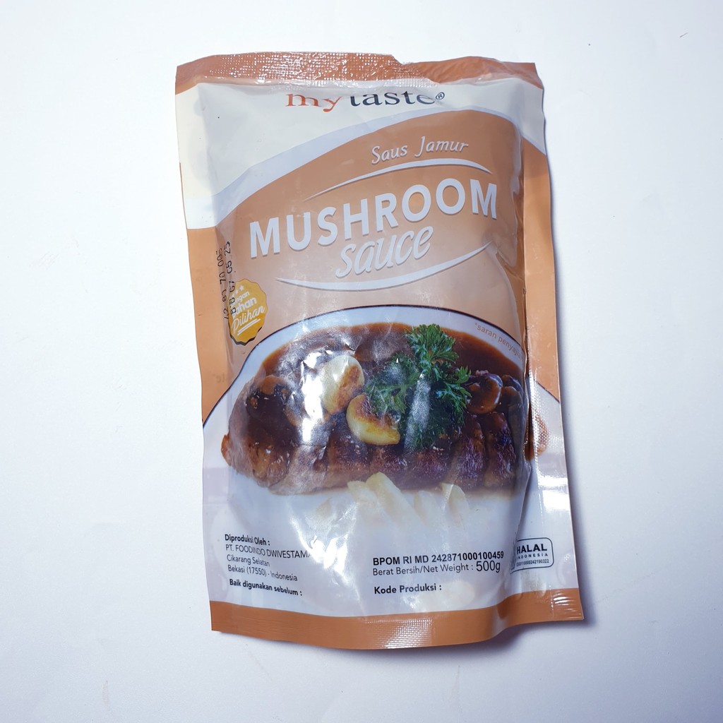 

Mytaste Saus Jamur Mushroom Sauce Steak Mushroom 500g