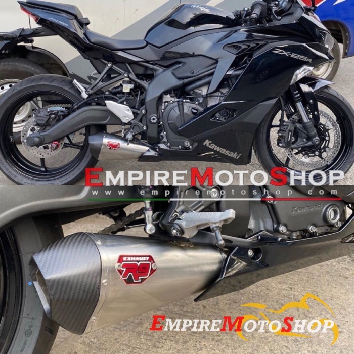 Knalpot R9 Zeta ZX 25 R ZX25R Fullsystem Underbelly