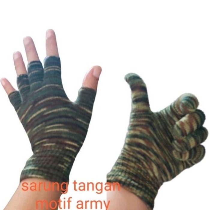 SARUNG TANGAN MOTOR SARUNG TANGAN MOTIF TENTARA ARMY