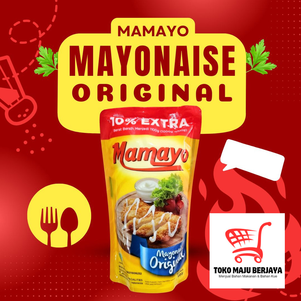 

Mamayo Saos Mayonaise 1kg | Mamayo Saus Mayo 1kg