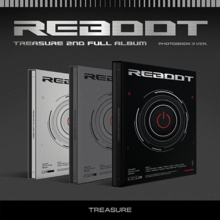 TREASURE 2ND FULL ALBUM - REBOOT - YG Tag Album