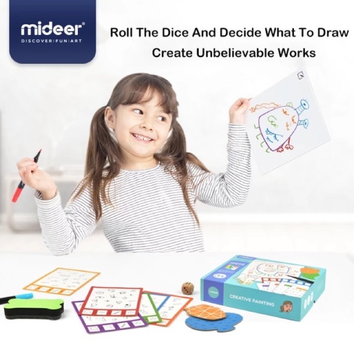

mideer creative painting set Alat belajar menggambar set