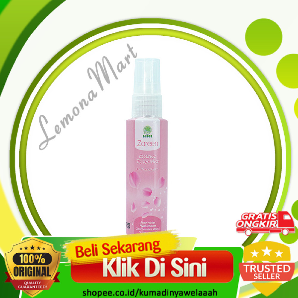 ZAREEN ESSENCE TONER MIST - Toner wajah HNI HPAI HK0-Lemonamart