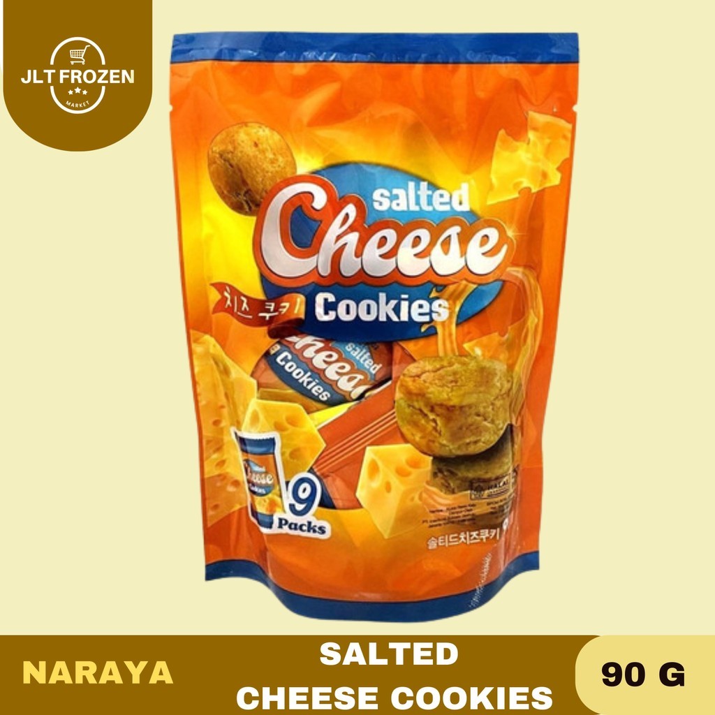 

Naraya Salted Cheese Cookies / Kue / Biskuit Keju / Kukis Keju Asin 90g