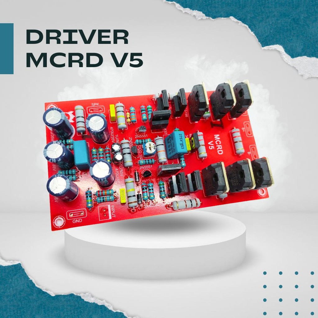 MCRD V5 Driver Power - Modul Amplifier High Power untuk Audio System