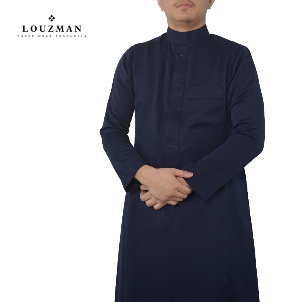 [HOT NEW] Louzman Rasheed Thobe / Tub / Gamis / Jubah Slimfit Dewasa