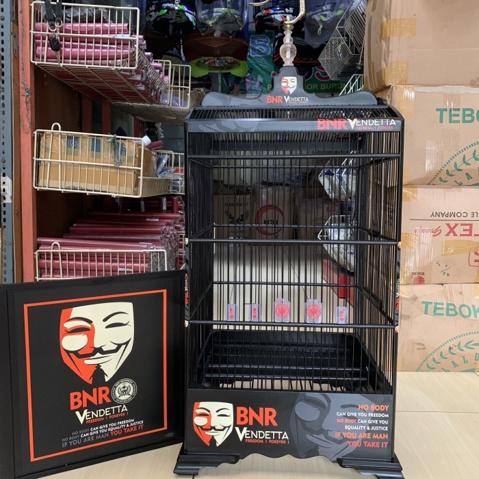 SANGKAR KANDANG KOSAN BNR DECAL NO 2