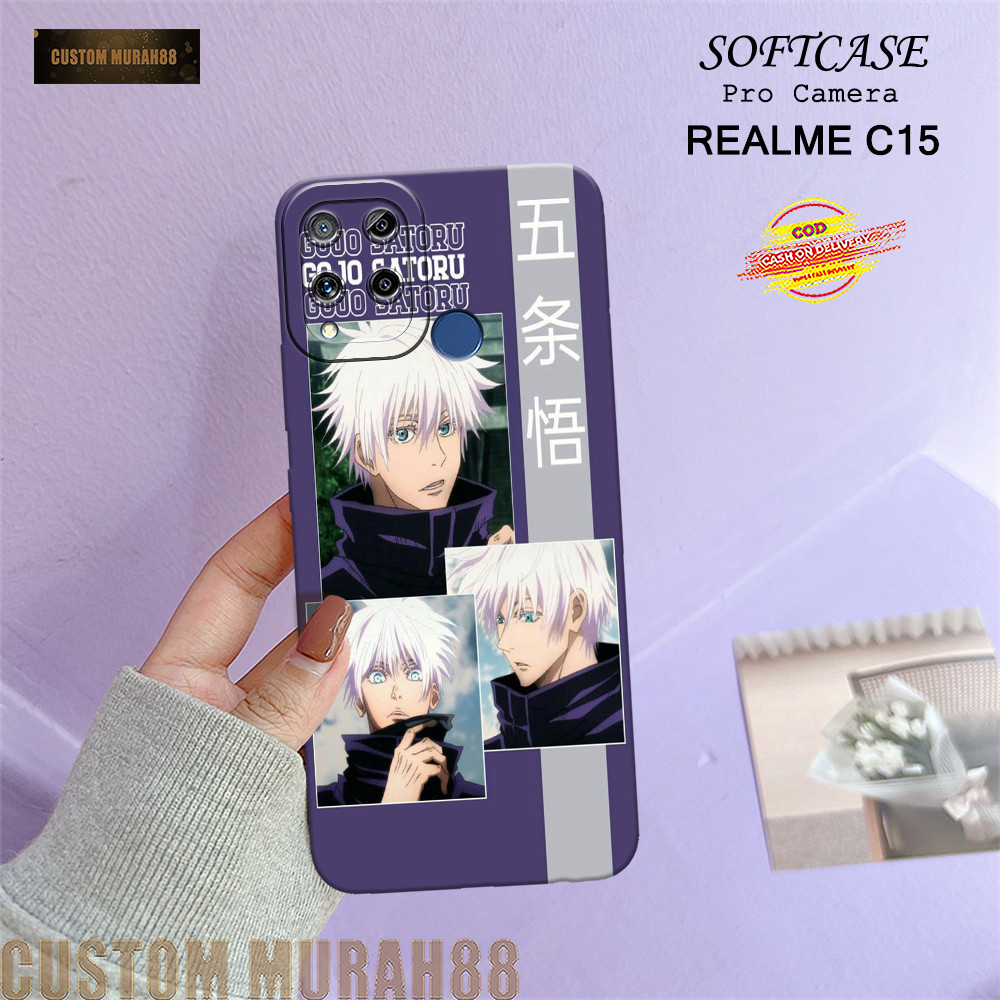 Case Realme C15 Terbaru - Fashion Case ANIME - Casing Hp Realme C15 - Softcase Pro Camera Realme C15