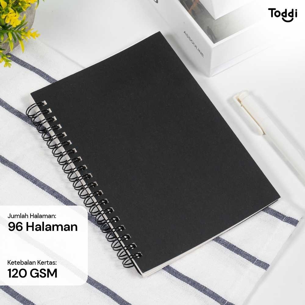 

Shopaholicmart Toddi Buku Jurnal Softcover Notebook Diary 120GSM 96 Halaman Blank