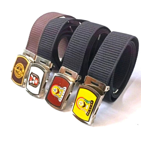 Gesper Sekolah SD/MI SMP SMA Pramuka Anak Laki Laki Pria dan Perempuan Wanita Gesper Nilon Ukuran Pa