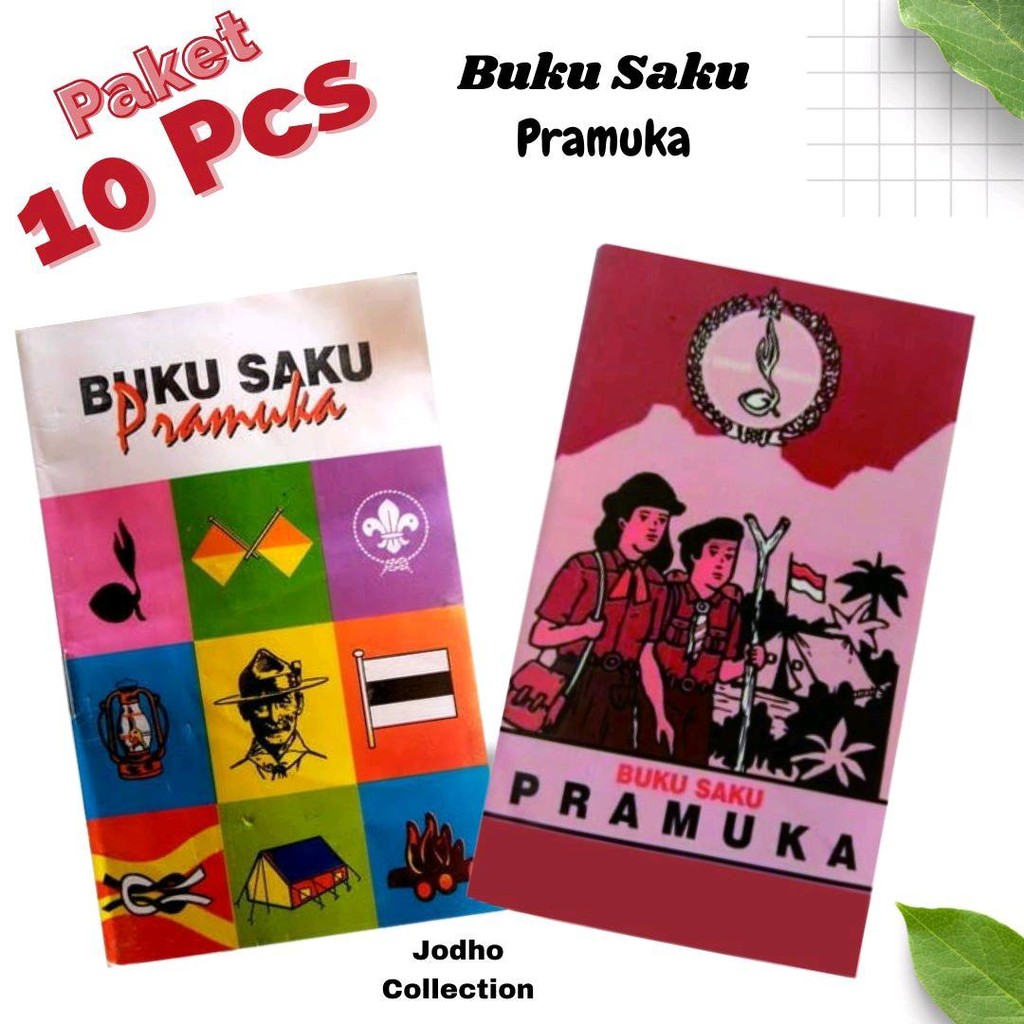 

(10 Pcs) Buku Saku Pramuka Paper